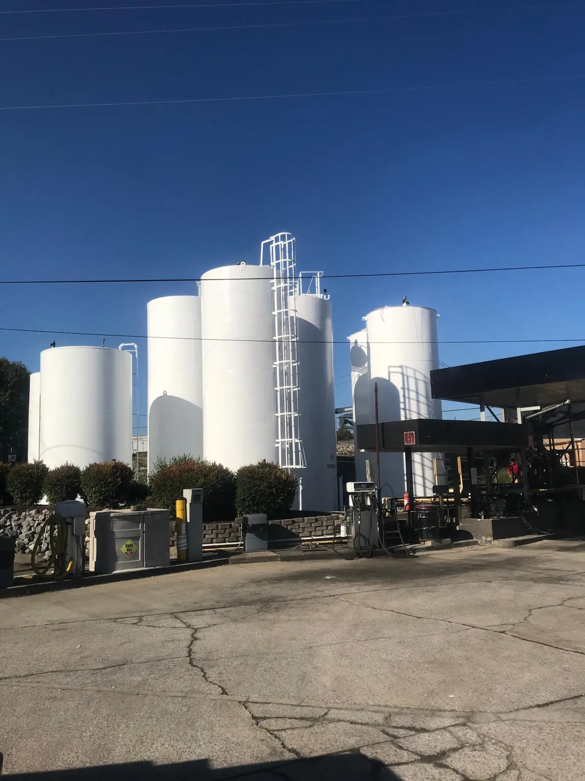 After — Fuel tank farm recoat